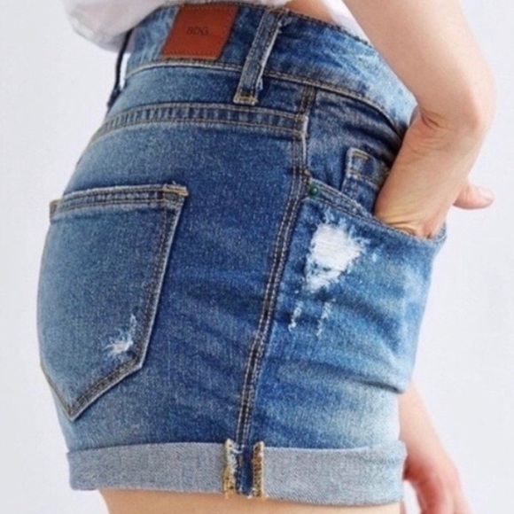 Urban Outfitters | BDG Alexa Mid Rise Shorts sz 25 - Picture 4 of 6